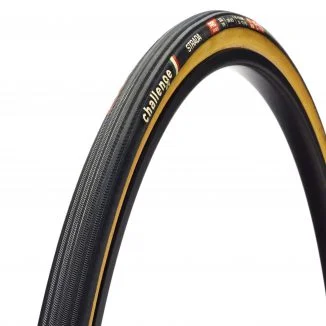 CHALLENGE Strada szytka szosowa 300 TPI 28"x25C czarno/kremowa