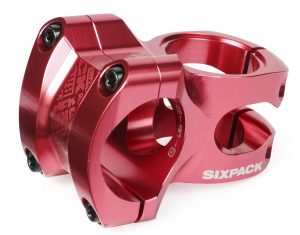 SIXPACK Mostek SKYWALKER 35mm/31,8mm czerwony