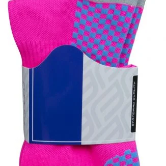 Skarpety kompresyjne FORCE TESSERA COMPRESSION różowe, L/XL