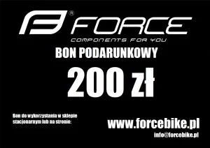 Bon podarunkowy FORCE 200