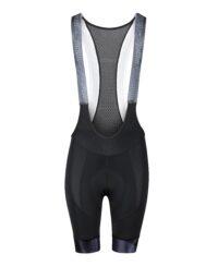 Spodenki damskie FORCE STRIPE LADY z wkładką, czarno-szare XXL