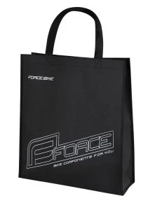 Torba tekstylna FORCE z LOGO, czarna