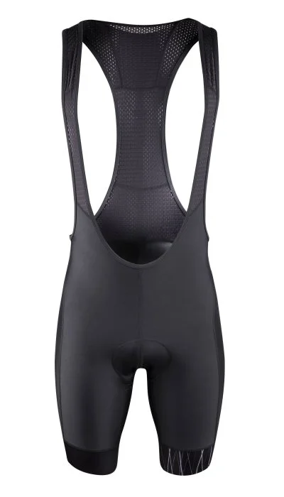 Spodenki z wkładką FORCE SHINE, czarne XL