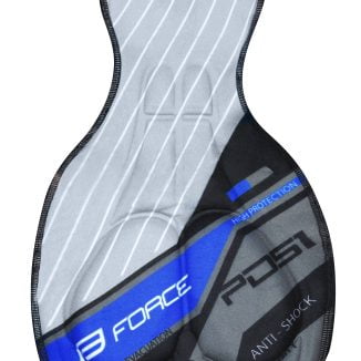 Spodenki z wkładką FORCE DASH, niebieskio-fluo XL