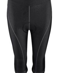 Spodenki damskie FORCE LADY BIKE 3/4, czarne XS
