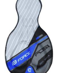 Spodenki z wkładką FORCE DASH, niebieskio-fluo L