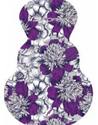 Spodenki z wkładką FORCE BRISK LADY, czarno-czerwone L