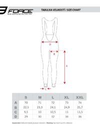 Spodenki z wkładką FORCE BRISK LADY, czarno-czerwone L