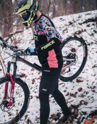 Rękawiczki FORCE MTB AUTONOMY, czarno-niebieskie L