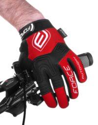 Rękawiczki FORCE MTB AUTONOMY, czerwone S