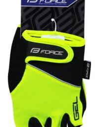 Rękawiczki FORCE GEL 17, fluo L