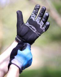 Rękawiczki letnie FORCE MTB CORE, niebieskie XXL