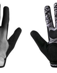 Rękawiczki letnie FORCE MTB CORE, szare XL