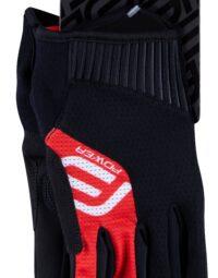 Rękawiczki FORCE MTB POWER, czarno-czerwone XL
