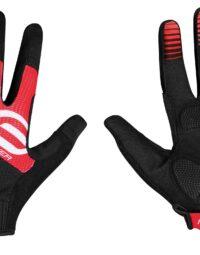 Rękawiczki FORCE MTB POWER, czarno-czerwone XL