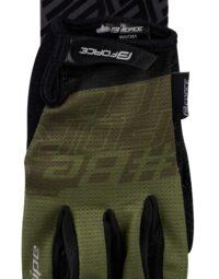 Rękawiczki letnie FORCE MTB SWIPE, zielone/army S