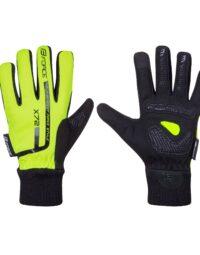 Rękawiczki dziecięce, zimowe FORCE KID X72 ,fluo XL