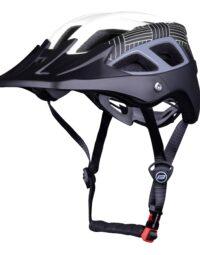 Kask FORCE AVES MTB, biało-czarny, mat L-XL