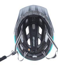 Kask FORCE CORELLA MTB, szaro-turkusowy S-M