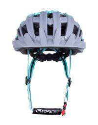 Kask FORCE CORELLA MTB, szaro-turkusowy S-M