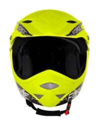 Kask FORCE DOWNHILL junior, fluo połysk S - M