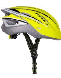 Kask FORCE HAL, fluo-czarny, S - M