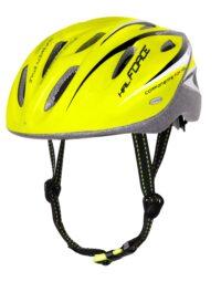 Kask FORCE HAL, fluo-czarny, S - M