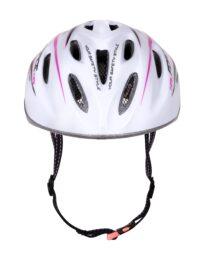 Kask FORCE HAL, biało-różowy- XS/S