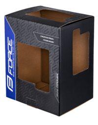Kask dziecięcy FORCE LARK, czarno-fluo - S