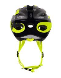 Kask dziecięcy FORCE LARK, czarno-fluo - S