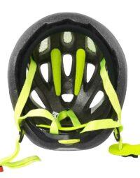 Kask dziecięcy FORCE LARK, czarno-fluo - S