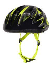 Kask dziecięcy FORCE LARK, czarno-fluo - S