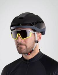 Kask FORCE ORCA, czarno matowo-szary, S-M