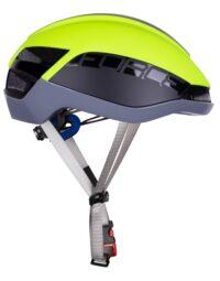 Kask rowerowy FORCE ORCA MIPS, fluo mat-szary S-M