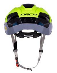 Kask rowerowy FORCE ORCA MIPS, fluo mat-szary S-M