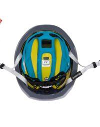 Kask rowerowy FORCE ORCA MIPS, fluo mat-szary, L-XL