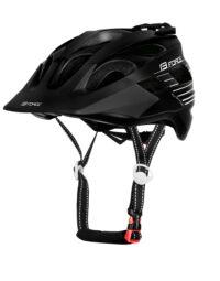 Kask MTB FORCE RAPTOR, czarno-biały - S/M
