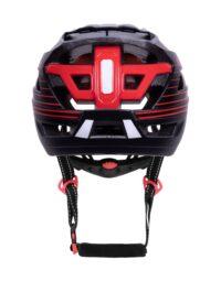 Kask MTB FORCE RAPTOR, szaro-czerwony - S/M