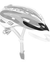Kask FORCE ROAD czarno-czerwono-biały - S/M