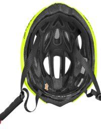 Kask FORCE SAURUS fluo-czarny, S/M