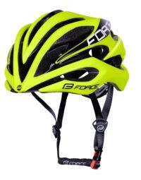 Kask FORCE SAURUS fluo-czarny, S/M