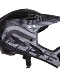 Kask FORCE TIGER downhill, czarny mat - S-M
