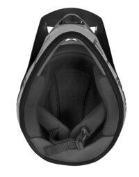 Kask FORCE TIGER downhill, czarny mat - S-M