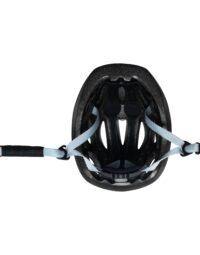 Kask dziecięcy FORCE WOLFIE, niebiesko-biały XXS-XS