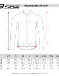 Kurtka męska FORCE FROST softshell, fluo-czarna XS