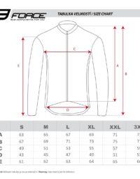Kurtka zimowa FORCE BRIGHT, czarna 3XL