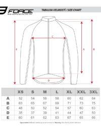 Kurtka FORCE STORY, czarna 3XL