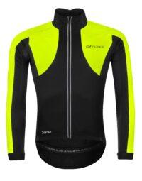 Kurtka kolarska FORCE X100, czarno-fluo M