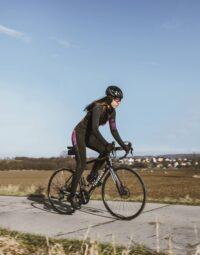 Bluza FORCE RIDGE LADY, czarno-różowa L