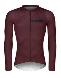 Bluza FORCE CHARM z długim rękawem, bordowa XL